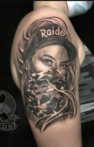 Black & Grey – Realism tattoo by Bruno Freitas