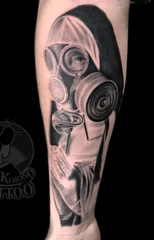 Black & Grey – Realism tattoo by Bruno Freitas