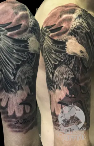 Black & Grey – Realism tattoo by Bruno Freitas