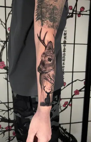 Black & Grey – Realism tattoo by Bruno Freitas