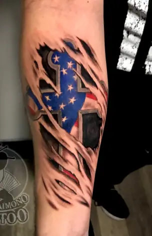 Color – Watercolor tattoo by Bruno Freitas