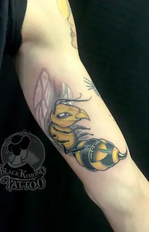 Color – Watercolor tattoo by Bruno Freitas