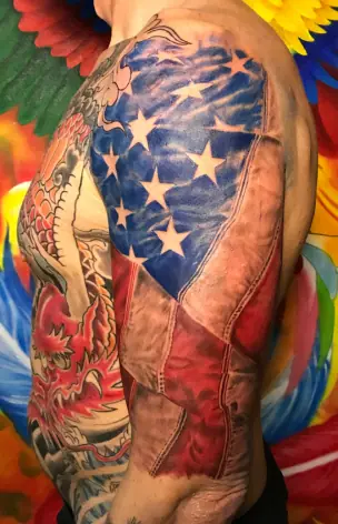 Color – Watercolor tattoo by Bruno Freitas