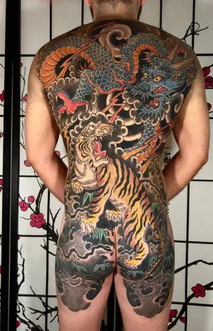 Traditional Japanese tattoo