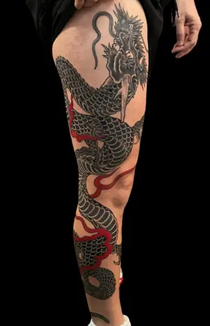 Japanese – Oriental tattoo by Bruno Freitas