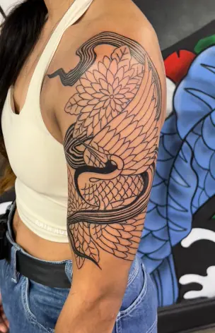 In Progress tattoo by Bruno Freitas
