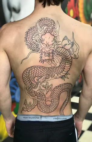 In Progress tattoo by Bruno Freitas