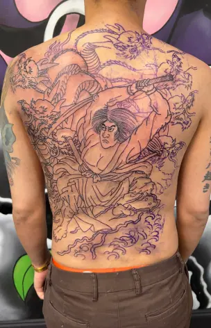 In Progress tattoo by Bruno Freitas