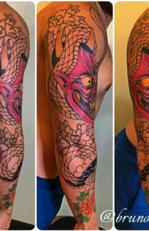 In Progress tattoo by Bruno Freitas