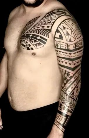 Tribal tattoo by Bruno Freitas