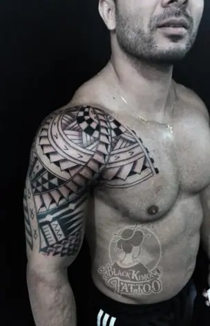 Tribal tattoo by Bruno Freitas