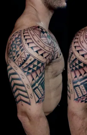 Tribal tattoo by Bruno Freitas